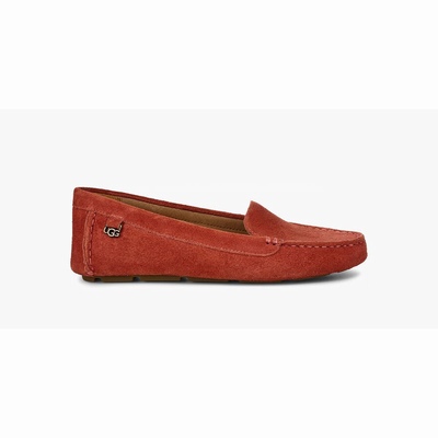 Mocassins UGG Flores Flat Mulher Terracota | PT-RBXTM